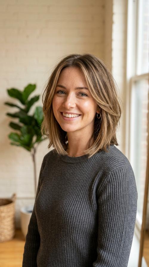 A-Line Layered Bob