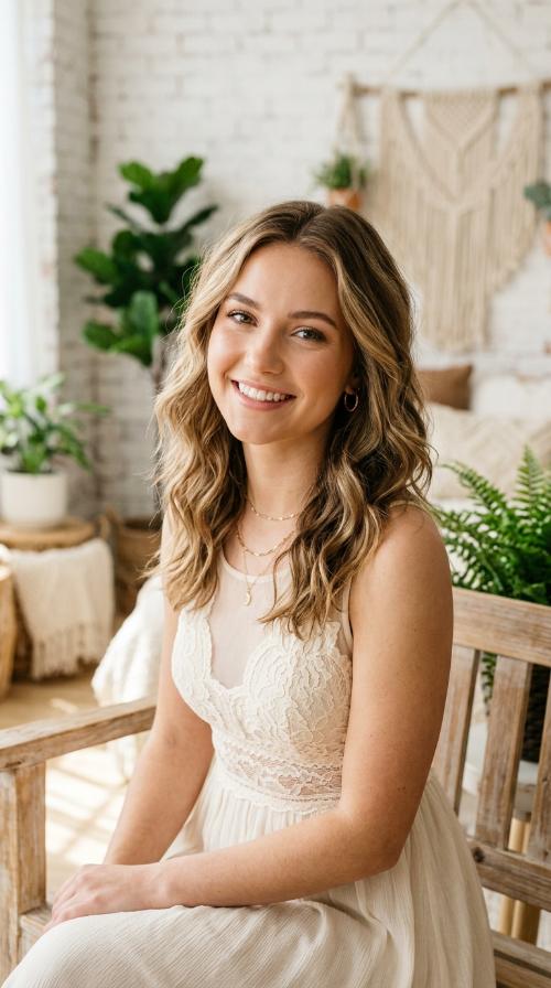 Beachy Boho Waves