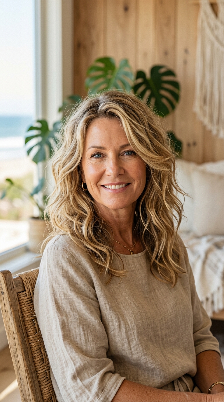 Beachy Waves for Thinning Hair