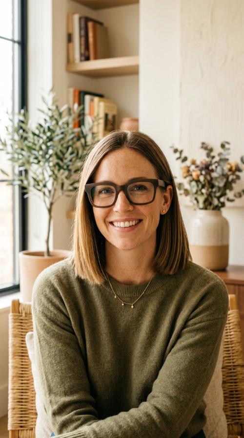 Blunt Cut with Bold Rectangular Frames
