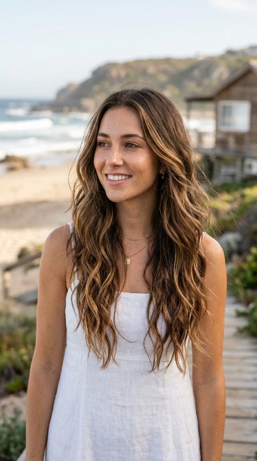 Bohemian Beach Wave Layers