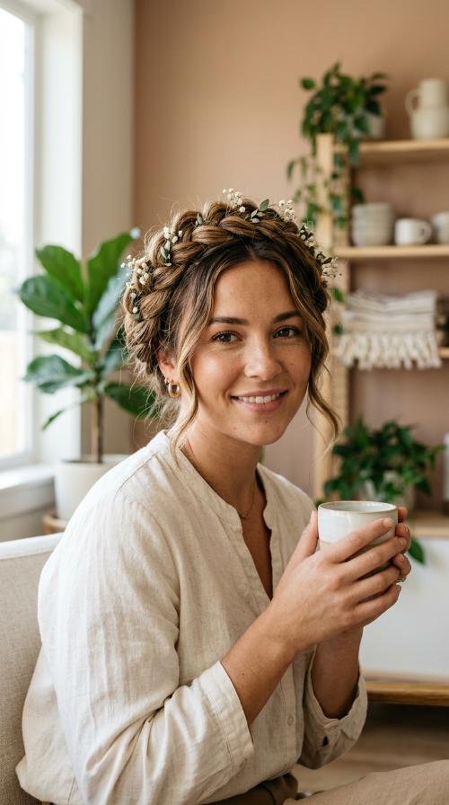 Bohemian Braided Crown