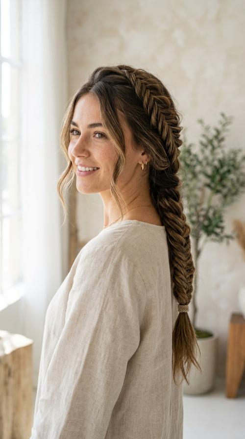 Bohemian Fishtail Braid