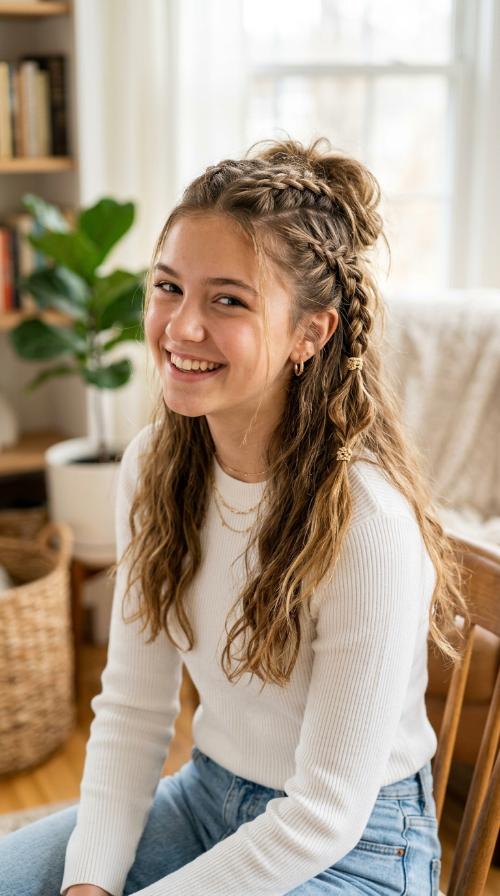 Boho Braided Sides
