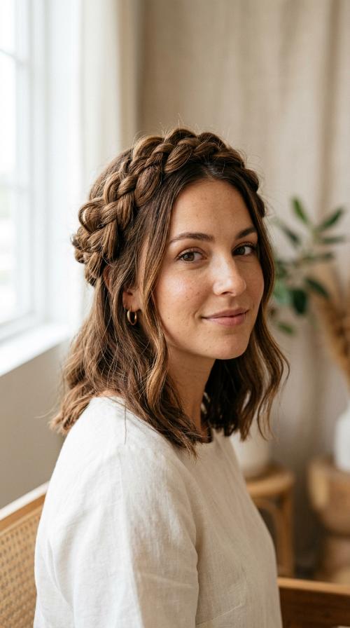 Boho Crown Braid