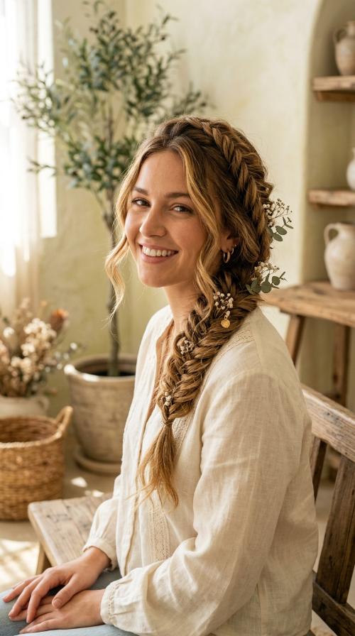 Boho Fishtail Braid