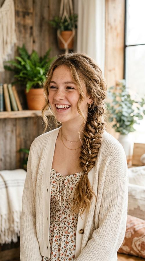 Boho Side Braid