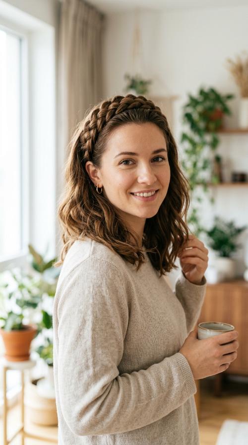 Braided Headband Style