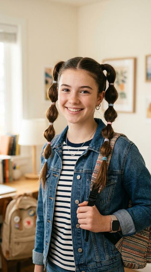 Bubble Pigtails