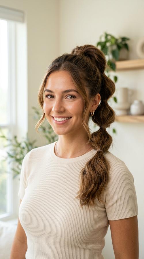 Bubble Ponytail