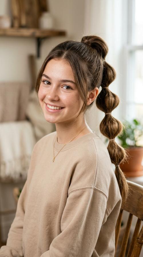 Bubble Ponytail