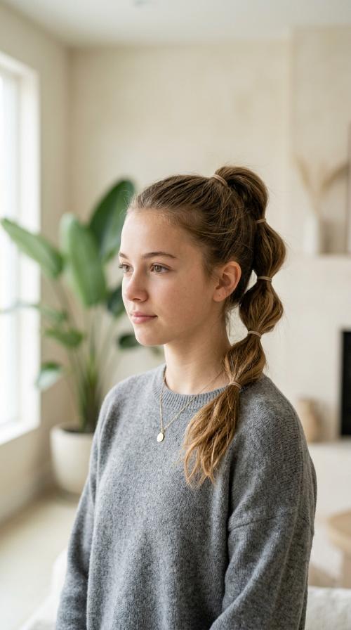 Bubble Ponytail