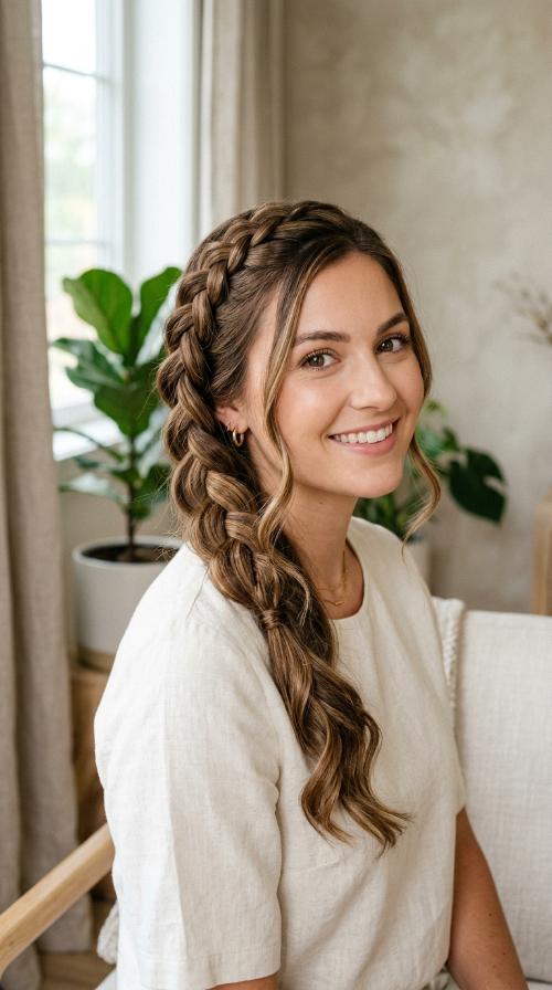 Cascading Waterfall Braid
