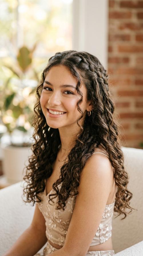 Cascading Waterfall Braid