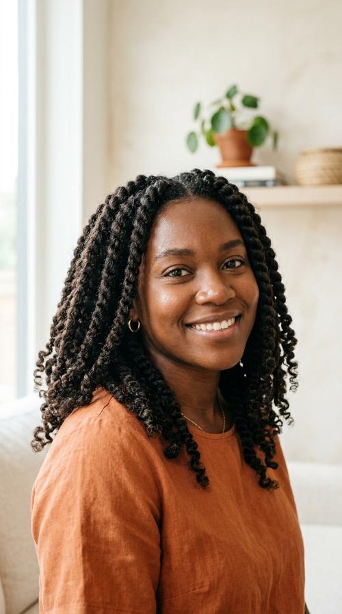Chunky Two-Strand Twists