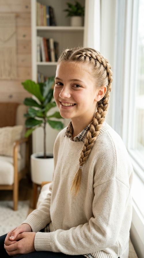 Classic Dutch Braids