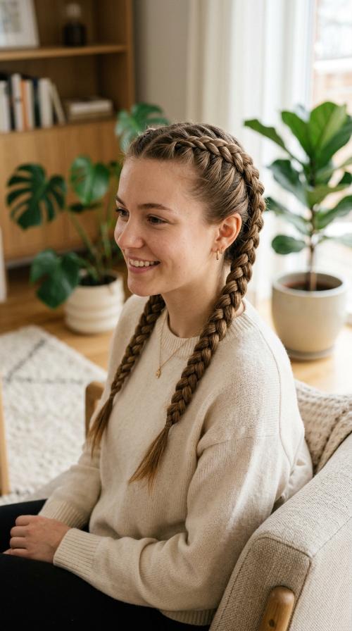 Classic Dutch Braids