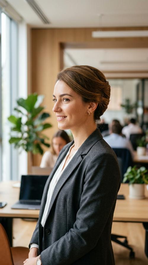 Classic French Twist for Mid-Length
