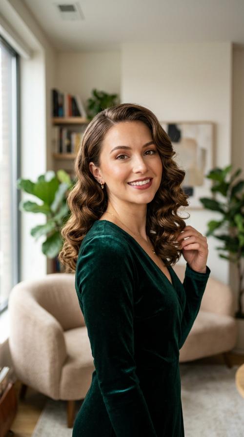 Classic Hollywood Curls