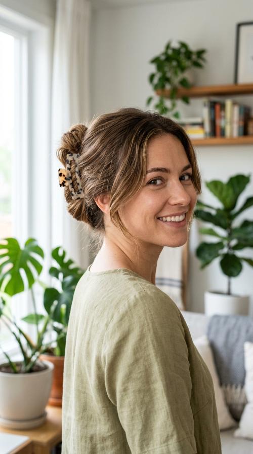 Claw Clip Updo