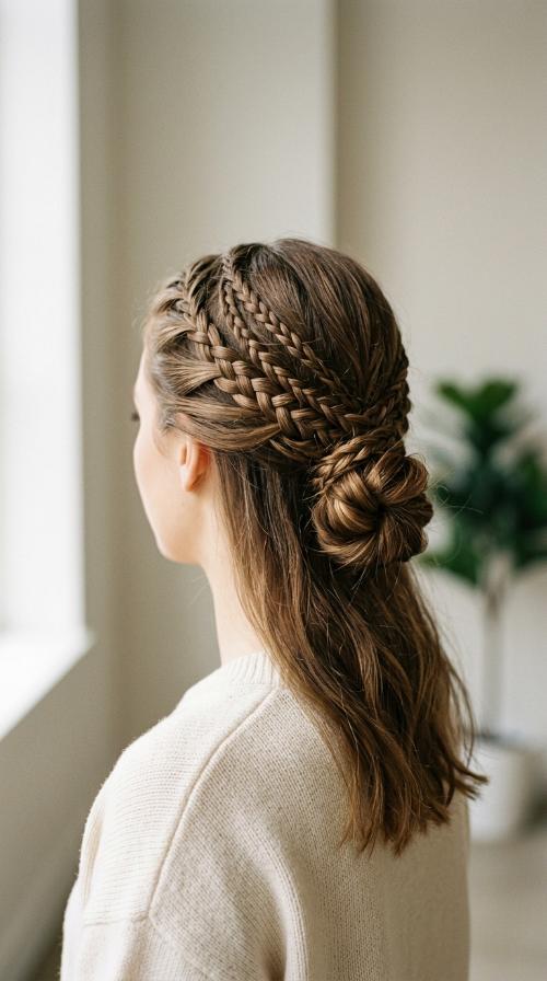 Criss-Cross Braided Back