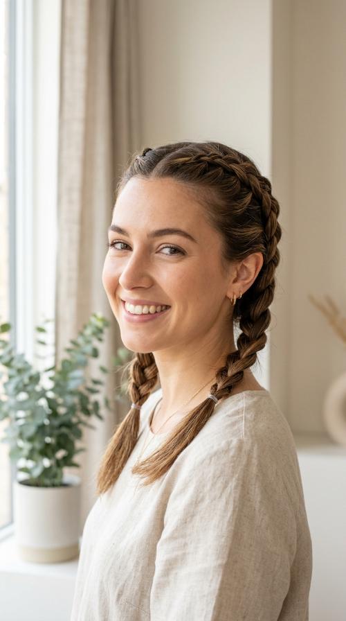 Cross-Over Quad Braids