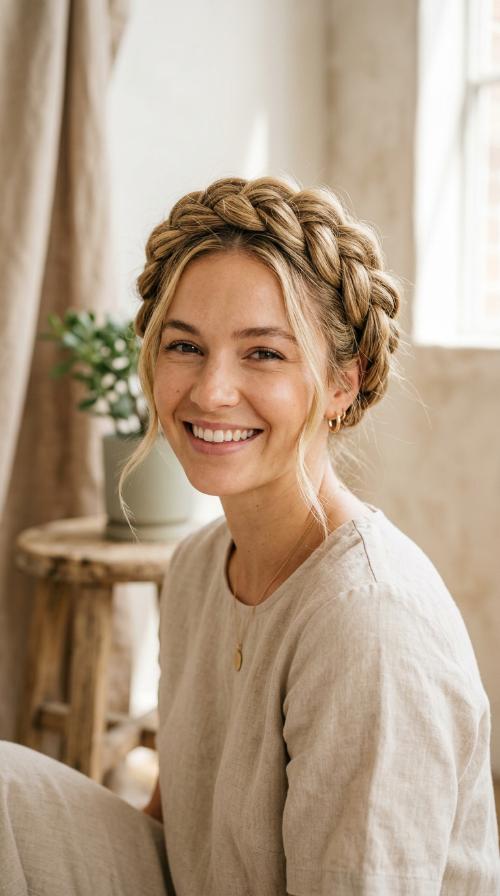 Crown Braid Halo