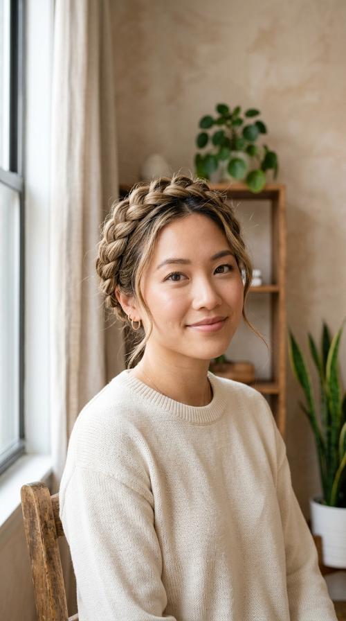 Crown Braid Halo