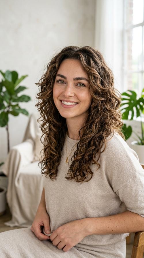 Curly Butterfly Layers