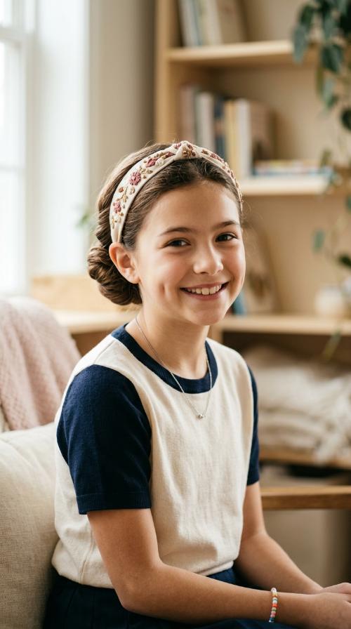 Decorative Headband Tuck