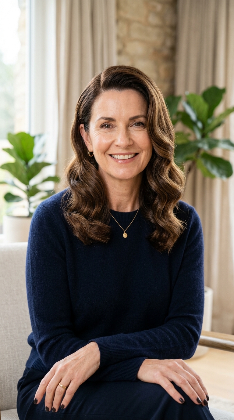 Deep Side Part with Hollywood Waves