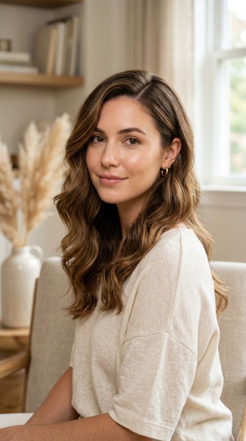 Deep Side Part with Soft Waves