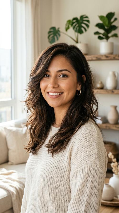 Deep Side-Swept Layered Cut