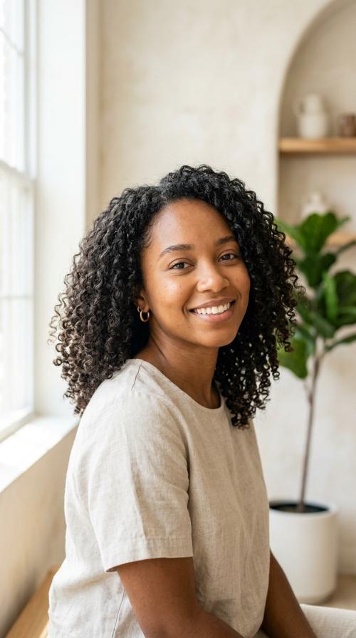 Defined Natural Curls