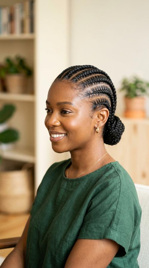 Diagonal Stitch Braids