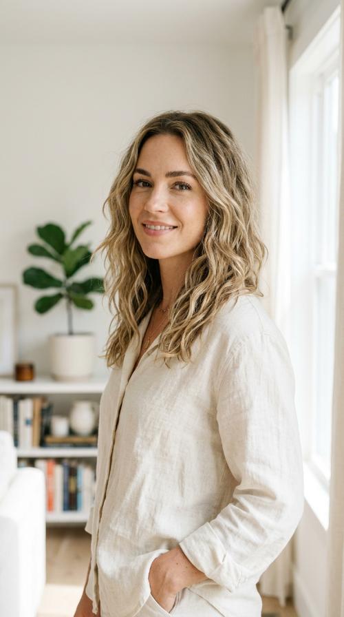 Dirty Blonde Natural Waves