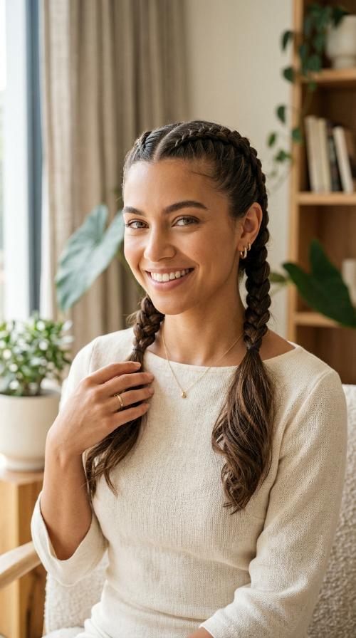 Double Dutch Braids