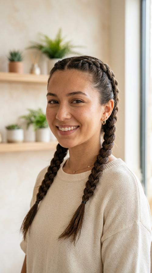 Double Dutch Braids