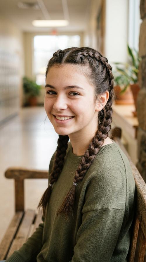 Double Dutch Braids