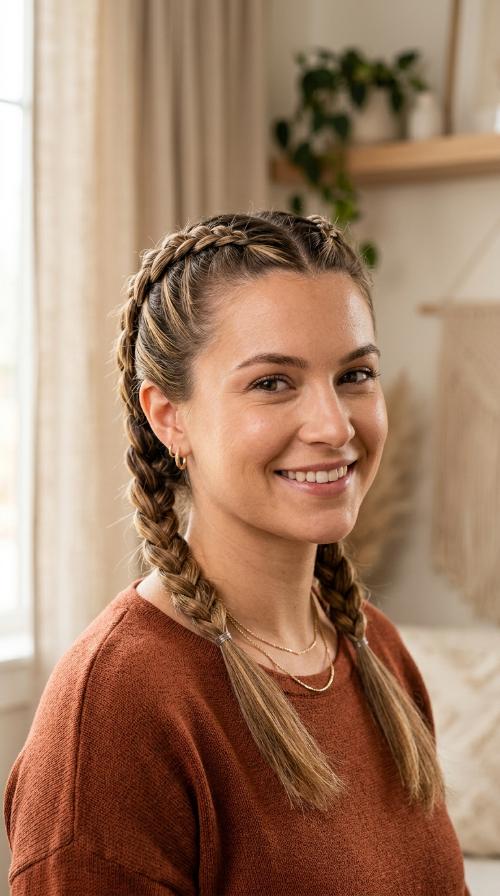 Double Dutch Braids