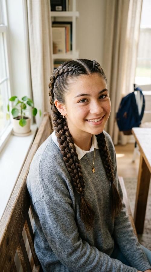 Double Dutch Braids