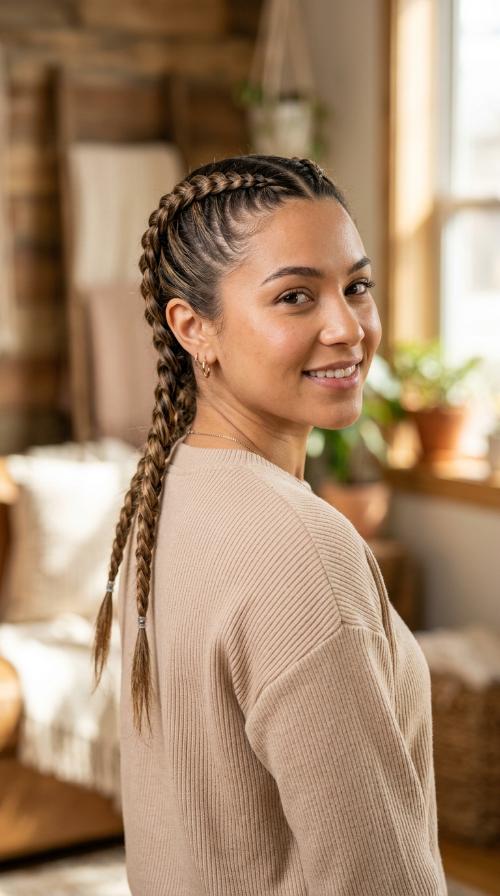 Double Dutch Braids
