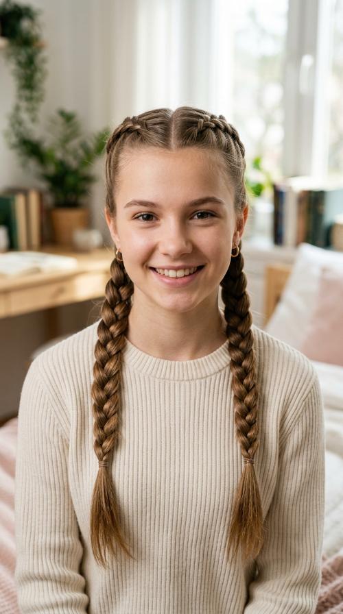 Double Dutch Braids