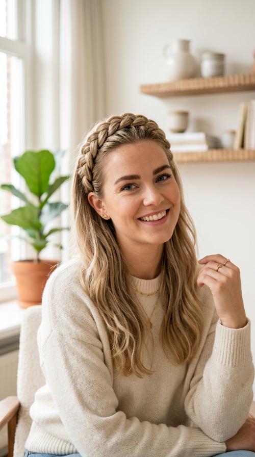 Dutch Braid Headband