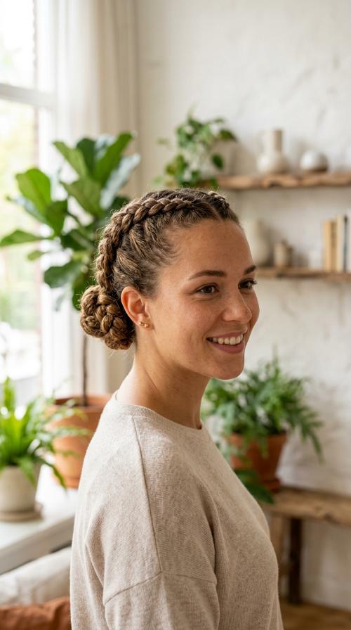 Dutch Braided Buns