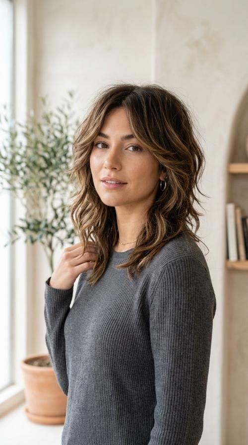 Edgy Tapered Butterfly Layers