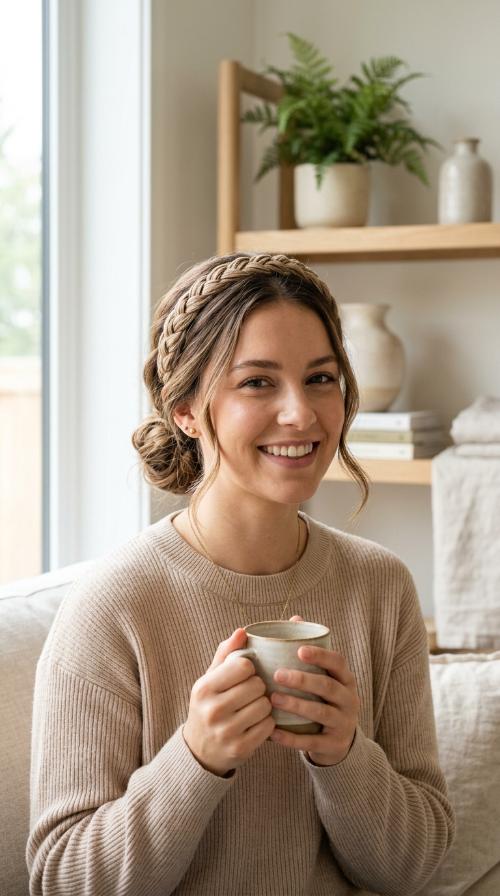 Faux Braided Headband