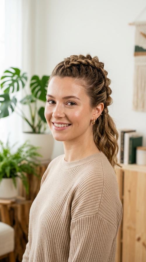 Faux Hawk Braid