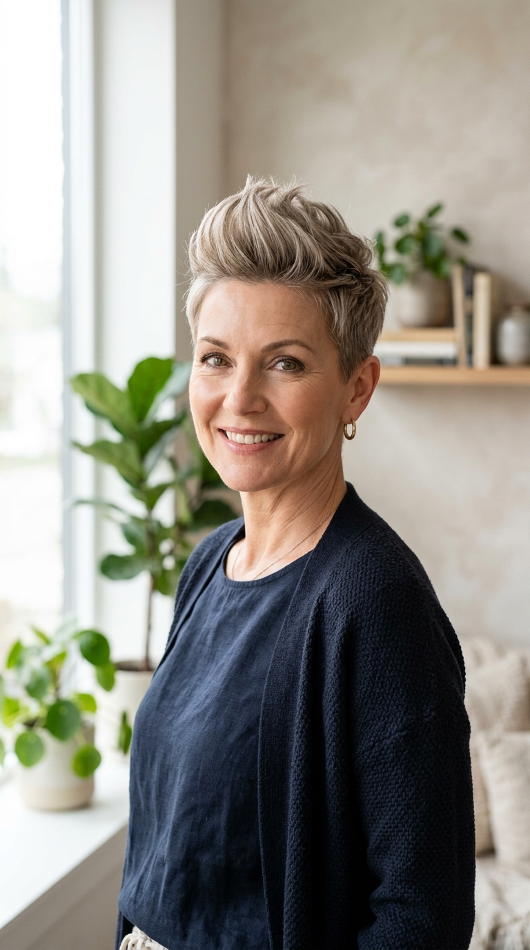 Faux Hawk Pixie