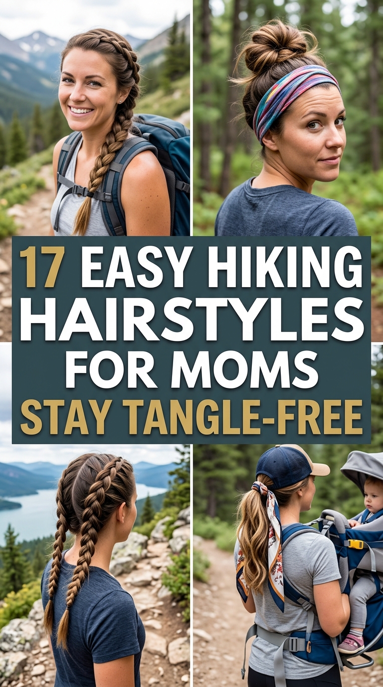 17 Easy Hiking Hairstyles for Moms Stay Tangle-Free